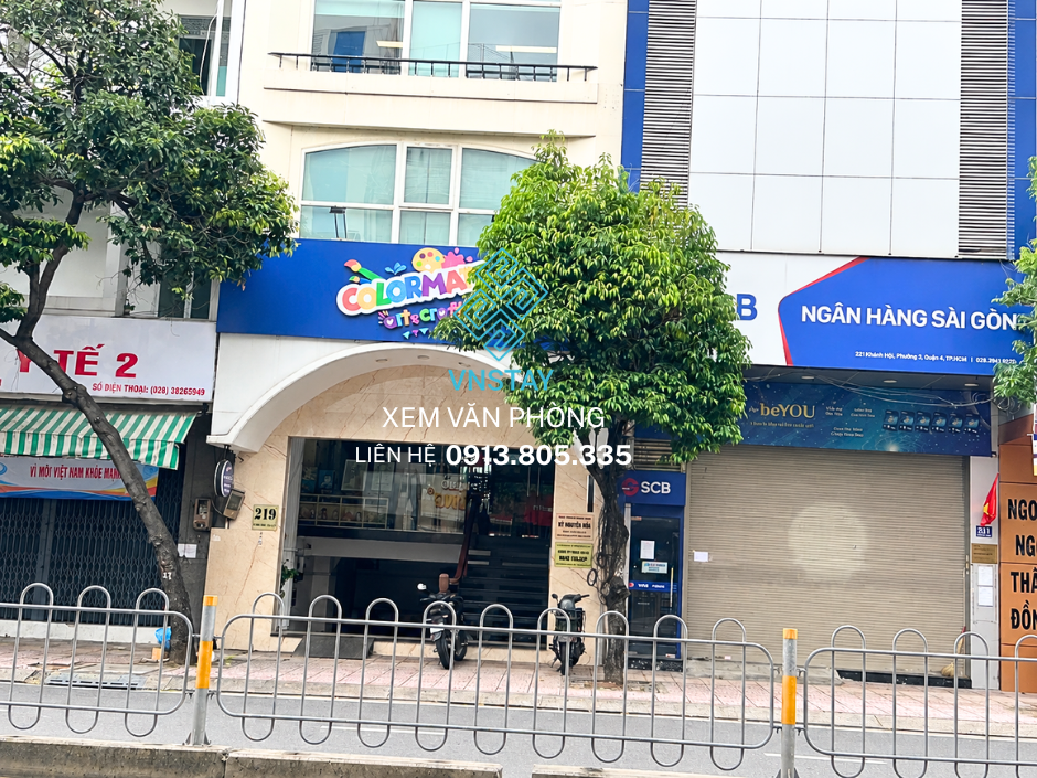 Tòa nhà Vi Office 219 Khánh Hội, Phường Vĩnh Hội, TP.HCM-1